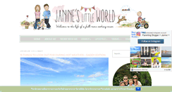 Desktop Screenshot of janineslittleworld.com